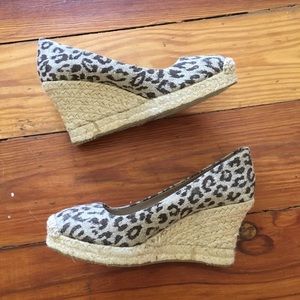 J Crew Seville Wedge Espadrilles Sz 6